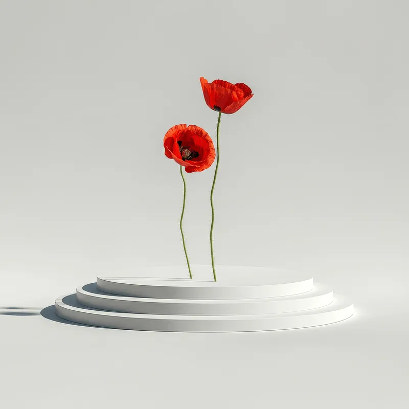 flower with light background