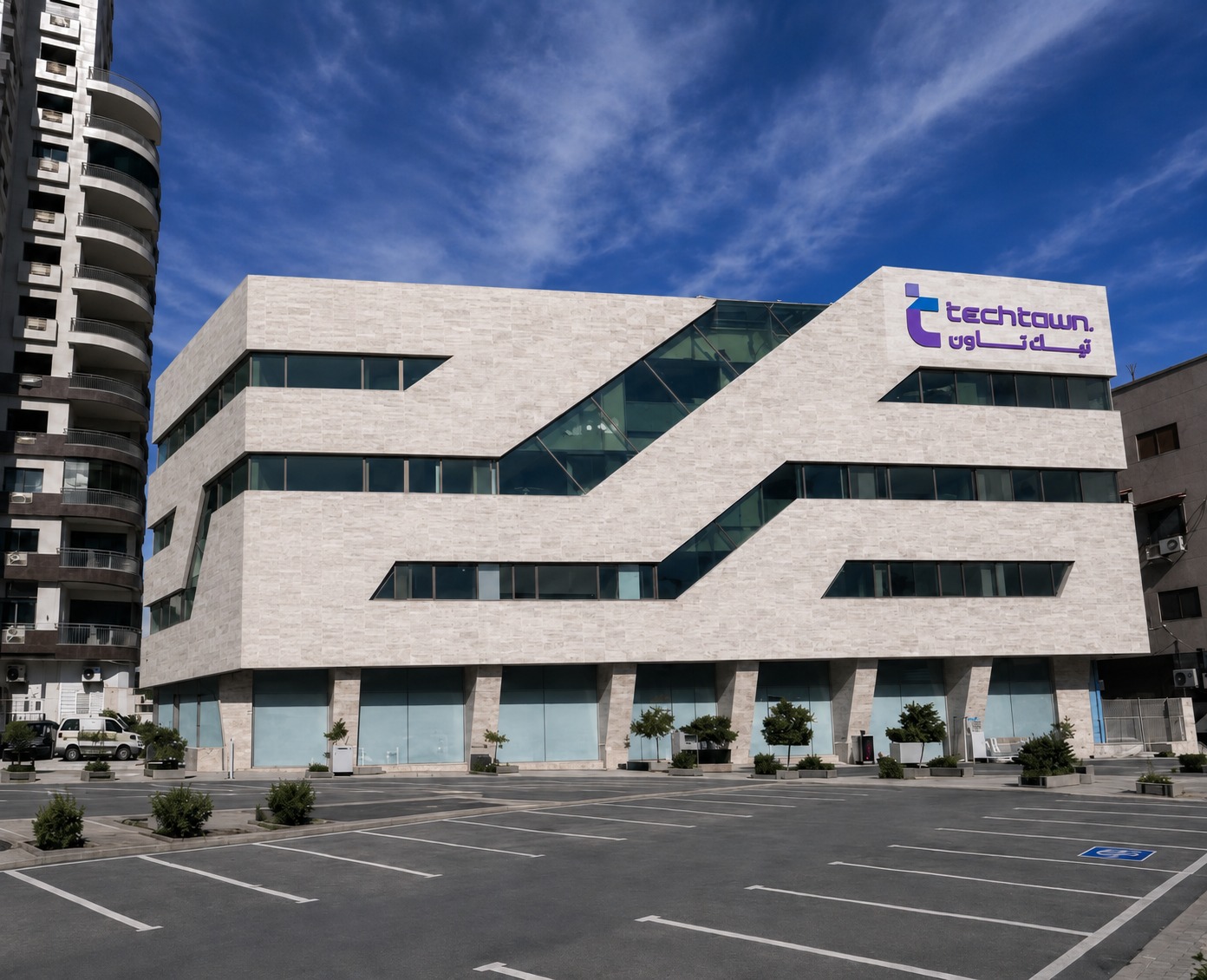 مبنى TechTown في كفر سوسة، دمشق